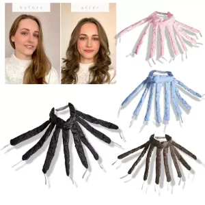 Octopus Heatless Curling Rod Headband Heatless Effortless Hair Curling Wrap