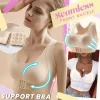 Seamless Front Buckle Support Bra