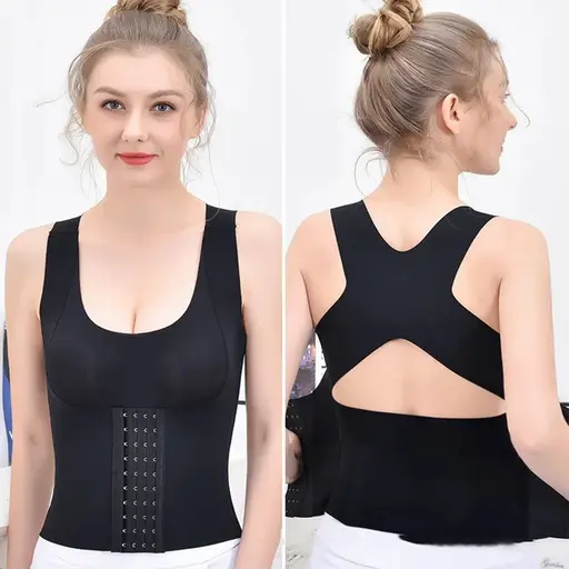 Women 3-in-1 Body Shapewear Posture Corrector Underwear