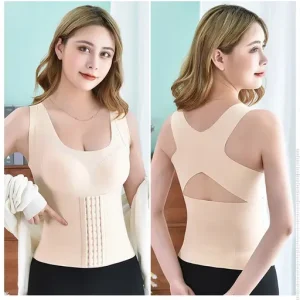 Women 3-in-1 Body Shapewear Posture Corrector Underwear