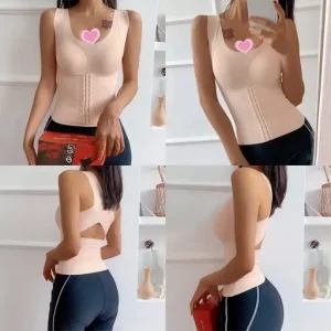 Women 3-in-1 Body Shapewear Posture Corrector Underwear