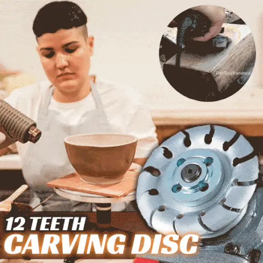 12 Teeth Wood Carving Disc Wood Shaping Disc