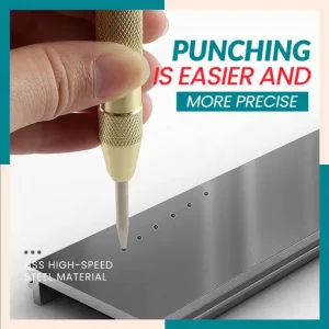 Automatic Spring Positioner Center Punch Drill Bit