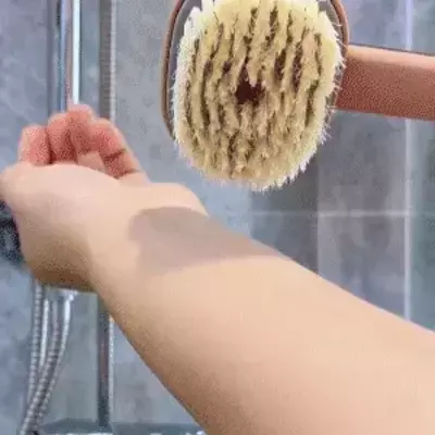 Long Handle Detachable Bath Massager Brush
