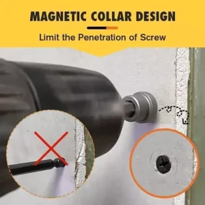 Magnetic Positioning Screwdriver Bits Woodworking Screw Hex Shank Positioning Bit Batch Head