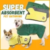 Super Absorbent Pet Bathrobe Dog Bathrobe Towel