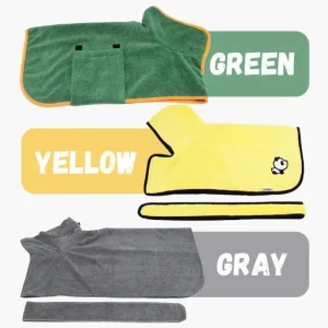 Super Absorbent Pet Bathrobe Dog Bathrobe Towel