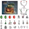 24 Days Countdown Calendar DIY Christmas Bracelets Set