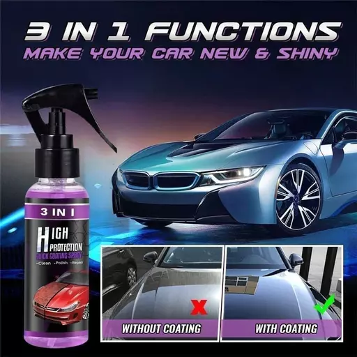  3 in 1 High Protection Quick Car Coating Spray