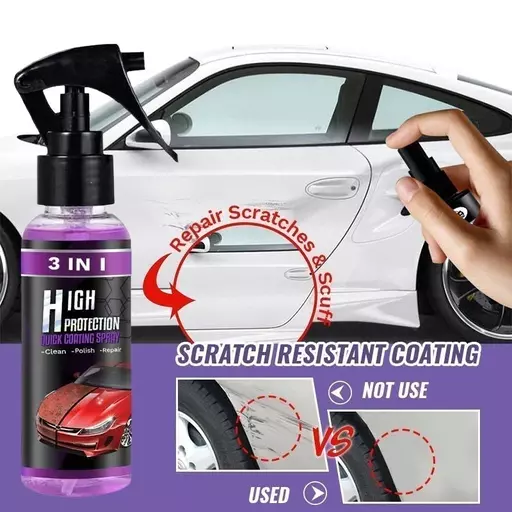 3-in-1 High Protection Quick Car Coating Spray – Bravo Goods