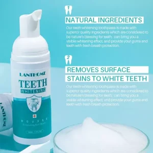 Intensive Stain Removal Toothpaste Cleansing Foam