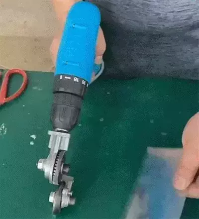 Metal Nibbler Drill Attachment