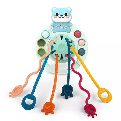 Montessori Ufo Silicone Pulling Toy