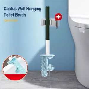 No Dead Corner Cactus Toilet Brush