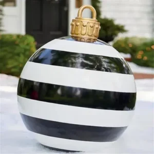 Outdoor Christmas Inflatable Decorated Ball Giant Christmas Inflatable Ball Christmas Tree Decorations