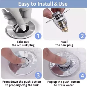 Universal Washbasin Water Head Leak-Proof Plug