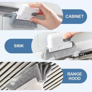 2-in-1 Groove Cleaning Tool Creative Window Groove Cleaning Cloth