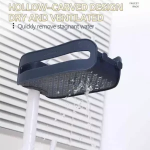2 in 1 Home Sink Organizer Faucet Hanging Drain Rack