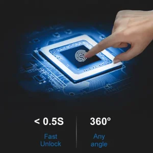 Fingerprint Bluetooth Waterproof Smart Padlock
