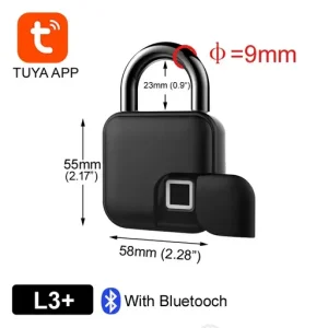 Fingerprint Bluetooth Waterproof Smart Padlock