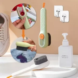 Multifunctional Shoe Brush with Liquid Box