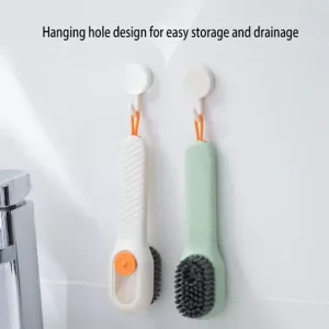 Multifunctional Shoe Brush with Liquid Box