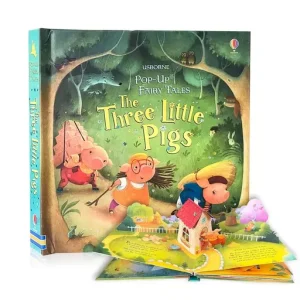 Usborne Pop-Up Fairy Tales 3D Picture Book Cardboard
