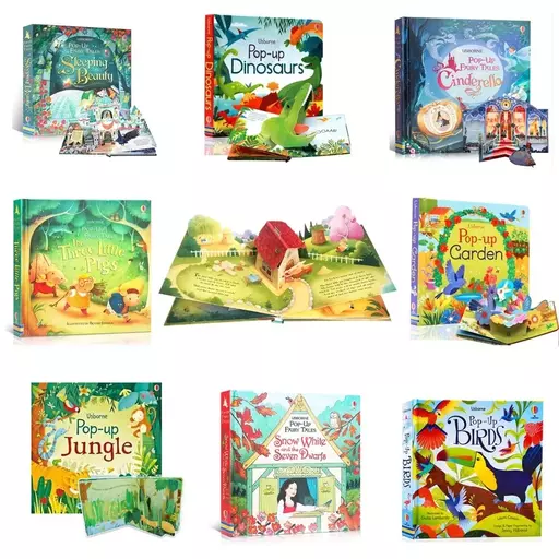 Usborne Pop-Up Fairy Tales 3D Picture Book Cardboard