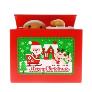 Santa Saving Money Box