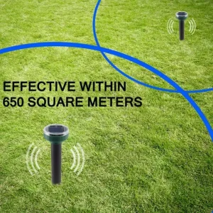 Solar Power Mouse Mole Snakes Pest Rodent Repeller