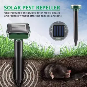 Solar Power Mouse Mole Snakes Pest Rodent Repeller