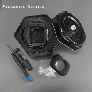 Stainless Steel Case Retrofit Kit for Apple Watch