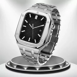 Stainless Steel Case Retrofit Kit for Apple Watch