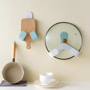 Adjustable Wall Mounted Pot Lid Holder