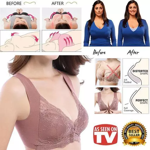 Front Closure Extra-Elastic Breathable Bra