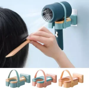 Hands Free Wall Mounted Hair Dryer Holder