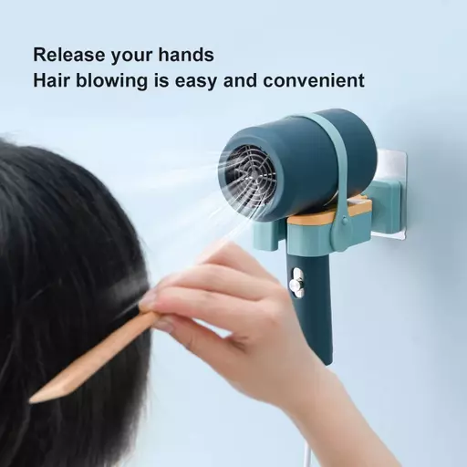 Wall Mounted Hair Dryer Holder