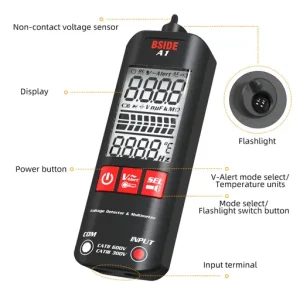 A1 Fully Automatic Anti-Burn Intelligent Digital Multimeter