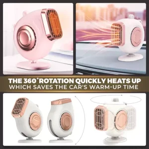 Car Warm Air Blower Vehicle Fog Eliminator