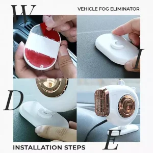 Car Warm Air Blower Vehicle Fog Eliminator