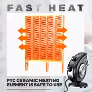 Car Warm Air Blower Vehicle Fog Eliminator
