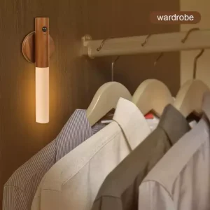 Creative Intelligent Auto PIR Motion Sensor LED Rechargeable Magnetic Night Light