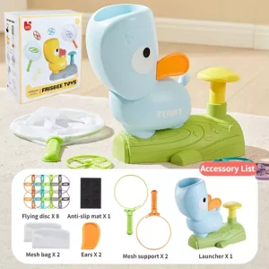 Flying Disc Launcher Toy for Kids