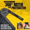 Professional Miter Saw Protractor Angle Finder