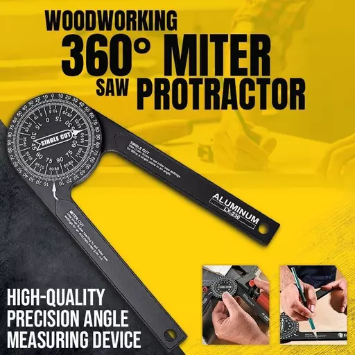 Miter Saw Protractor Angle Finder