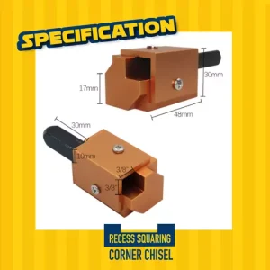 Recess Squaring Corner Chisel Wood Carving Corner Chisel