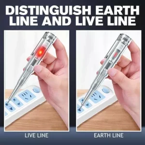 Voltage Detector Responsive Electrical Tester Pen