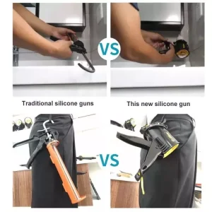 Saker Portable Silicone Caulking Gun