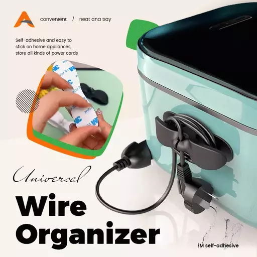 Universal Wire Organizer Cord Wrapper
