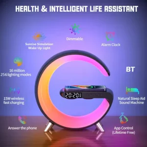 Wireless Charger Atmosphere Lamp Bluetooth Speaker Wireless Charger